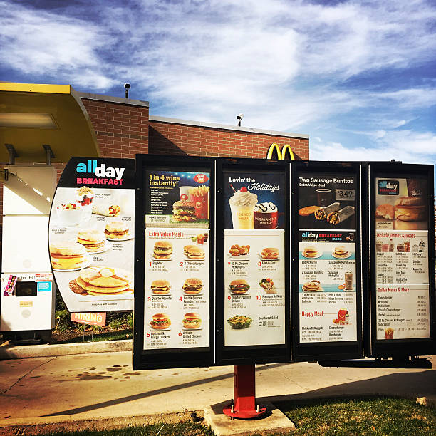 McDonald's current menu items 2024