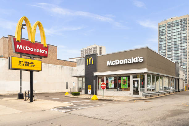 "Breakdown of costs associated with starting a McDonald's franchise, including initial and ongoing fees"